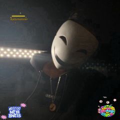 Mặt Nạ Cosplay Đen - Phụ Kiện Hóa Trang Anime Đen Trắng Cho Tiệc, Halloween, Sinh Nhật, Thiết Kế Tinh Xảo, Dễ Đeo