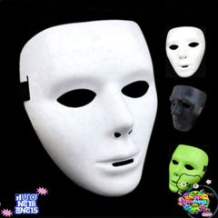Mặt Nạ Hóa Trang Dạ Hội Jabbawockeez Màu Trắng Phong Cách Hip Hop - Phụ Kiện Tiệc Halloween Độc Đáo, Thiết Kế Sáng Tạo