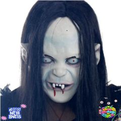 Mặt Nạ Ma Cà Rồng Halloween - Thiết Kế Độc Đáo, Latex An Toàn, Phụ Kiện Hóa Trang Nổi Bật Cho Bữa Tiệc Ma Quái