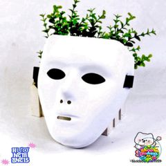 Mặt Nạ Hóa Trang Dạ Hội Jabbawockeez Màu Trắng Phong Cách Hip Hop - Phụ Kiện Tiệc Halloween Độc Đáo, Thiết Kế Sáng Tạo
