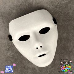 Mặt Nạ Hóa Trang Dạ Hội Jabbawockeez Màu Trắng Phong Cách Hip Hop - Phụ Kiện Tiệc Halloween Độc Đáo, Thiết Kế Sáng Tạo
