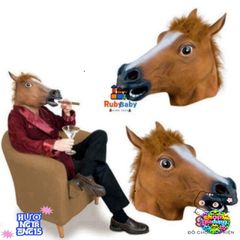 Mặt nạ Halloween Đầu Ngựa - Phụ Kiện Cosplay Độc Đáo Cho Trẻ Em, Sáng Tạo Trong Ngày Lễ Hội