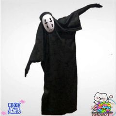 Bộ Trang Phục Ma Quái Halloween - Áo Choàng, Mặt Nạ và Găng Tay Đen Huyền Bí Dành Cho Người Lớn và Trẻ Nhỏ