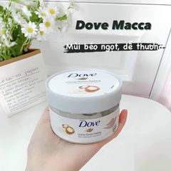 Tẩy Tế Bào Chết Dove Creme Dusch Peeling Macca và Sữa Gạo 225ml - Chăm sóc da tự nhiên, hiệu quả, làn da mềm mại, sáng khỏe