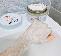 Tẩy Tế Bào Chết Dove Creme Dusch Peeling Macca và Sữa Gạo 225ml - Chăm sóc da tự nhiên, hiệu quả, làn da mềm mại, sáng khỏe