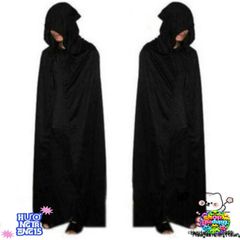 Áo Choàng Đen Phù Thủy Cà Rồng Sang Trọng - Halloween Bí Ẩn Unisex Chất Lượng Cao Cho Các Bữa Tiệc và Sự Kiện Cosplay