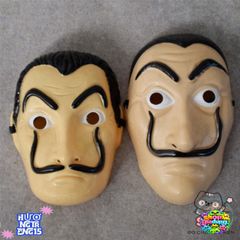 Mặt Nạ Queen Salvador Dali Money Heist - Phụ Kiện Halloween Độc Đáo Cho Tiệc Hóa Trang và Lễ Hội