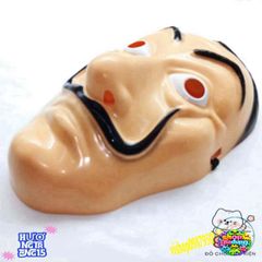 Mặt Nạ Queen Salvador Dali Money Heist - Phụ Kiện Halloween Độc Đáo Cho Tiệc Hóa Trang và Lễ Hội