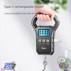 Cân Hành Lý Điện Tử LED 50kg Mini BANGSHE - Cân Treo Du Lịch Kỹ Thuật Số USB Sạc Di Động Thông Minh