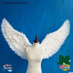 Cánh Thiên Thần Trắng Dành Cho Bé - Đồ Dùng Cosplay Dây Đeo Co Giãn Cho Tiệc Giáng Sinh và Lễ Hội Hóa Trang