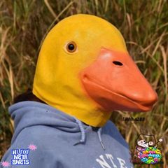 Mặt Nạ Hóa Trang Vịt Donald Độc Đáo - Phụ Kiện Halloween Ngộ Nghĩnh cho Tiệc Tùng và Sự Kiện Chuyên Nghiệp
