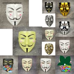 Mặt nạ Vendetta Cosplay - Mặt Nạ Nhựa Đúc Cho Halloween, Biểu Diễn Và Nhập Vai OTN
