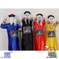 Bộ Trang Phục Hóa Trang Ma Cương Thi Halloween 3 Màu - Trang Phục Phán Quan Kinh Dị và Độc Đáo cho Tiệc Hóa Trang