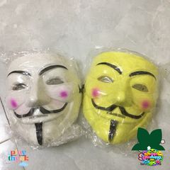 Bộ 2 Mặt Nạ Hacker Anonymous - Đồ Trang Trí Thời Trang Độc Lạ, Phong Cách Thế Giới Ngầm, Quà Tặng Hấp Dẫn