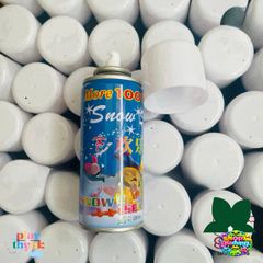 Bình Xịt Tuyết Nhân Tạo 280ml - Phụ Kiện Tiệc Sinh Nhật, Party, Kỷ Niệm - Bọt Tuyết Trắng Đặc Biệt