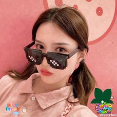 Kính Mát Thug Life Phong Cách Độc Đáo Cho Nam - Nữ, Kính Râm HD Chống Chói UV400, Phù Hợp Dịp Tiệc Tùng Vũ Trường