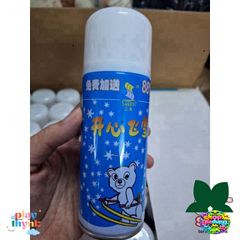 Bình Xịt Tuyết 210ml - Sản Phẩm Tiệc Giáng Sinh, Sinh Nhật, Lễ Hội Vui Tươi, Không Khí Vui Vẻ
