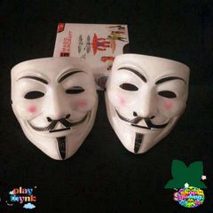 Mặt Nạ Cosplay V cho Vendetta - Phụ Kiện Halloween, Đảng Ẩn Danh, Trang Đồ Độc Đáo, Quà Tặng Bữa Tiệc