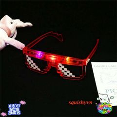 Kính Thuglife LED Nobita Phát Sáng - 25 Mẫu Kính Thời Trang Dự Tiệc, Quán Bar, Lễ Kỷ Niệm, Quà Tặng Thú Vị