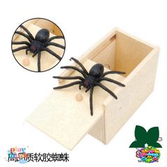 Tất Chơi Khăm Bò Cạp Bọ Xít Gỗ - Hộp Nhện Giả Hài Hước Dành Cho Trẻ Em và Người Lớn, Vui Chơi Mọi Dịp