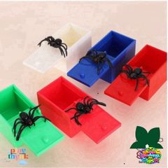 Tất Chơi Khăm Bò Cạp Bọ Xít Gỗ - Hộp Nhện Giả Hài Hước Dành Cho Trẻ Em và Người Lớn, Vui Chơi Mọi Dịp