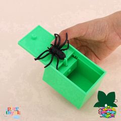 Tất Chơi Khăm Bò Cạp Bọ Xít Gỗ - Hộp Nhện Giả Hài Hước Dành Cho Trẻ Em và Người Lớn, Vui Chơi Mọi Dịp