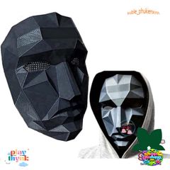 Mặt nạ Boss Squid Game - Phụ kiện Halloween độc đáo, cosplay ấn tượng cho tín đồ phim con mực