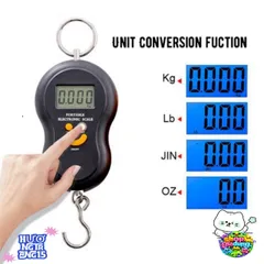 Cân Điện Tử Cầm Tay Mini 40kg - Màn Hình LCD, Thiết Kế Nhỏ Gọn, Độ Chính Xác Cao - Tiện Ích Đi Chợ và Đo Lường Hàng Hóa