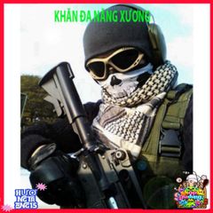 Combo 8 Khăn Đa Chức Năng Xương Sọ Kích Thước 50cm - Khăn Thun Co Giãn Nhiều Màu Sắc Dành Cho Thể Thao, Du Lịch Và Phong Cách Thời Trang