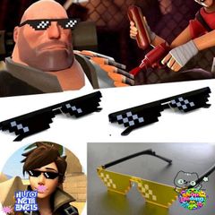 Kính Mát Mosaic Thug Life Chất Lượng Cao - Phong Cách Hip Hop Cho Nam Nữ UV400 Thời Trang 2023
