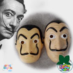Mặt Nạ Nghệ Thuật Dali - Mặt Nạ Halloween Độc Đáo Cho Trẻ Em và Người Lớn, Thiết Kế Thân Thiện Môi Trường