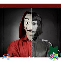 Mặt Nạ Nghệ Thuật Dali - Mặt Nạ Halloween Độc Đáo Cho Trẻ Em và Người Lớn, Thiết Kế Thân Thiện Môi Trường