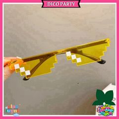 Kính Thug Life 6 Chấm Nhiều Màu - Phụ Kiện Chụp Ảnh Vui Nhộn Cho Trẻ Em và Người Lớn - Đạo Cụ Tiệc Tùng độc đáo