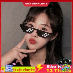 Kính Thug Life - Phong Cách Cá Tính Độc Đáo, Kính Mát Nam Nữ Thời Trang, 65mm, Quà Tặng Gamer, Đẳng Cấp Sang Chảnh