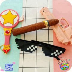 Kính Mắt Thug Life 6 Chấm - Kính Đen Thời Trang Cute, Hot Trend 2023, Chống Bụi, Dành Cho Nam Nữ