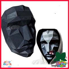 Mặt Nạ Boss Squid Game - Phụ Kiện Halloween Độc Đáo Cho Fan Bộ Phim Trò Chơi Con Mực, Cosplay Tiệc Tùng