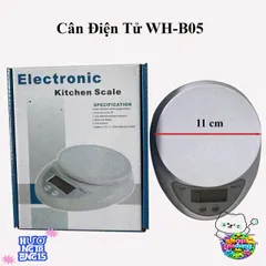 Cân Điện Tử Mini Proki 5kg Chính Xác - Cân Tiểu Ly Nhà Bếp Đo Nguyên Liệu, Tặng Kèm 2 Pin AAA Tiện Lợi