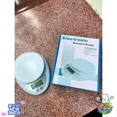 Cân Điện Tử Mini Proki 5kg Chính Xác - Cân Tiểu Ly Nhà Bếp Đo Nguyên Liệu, Tặng Kèm 2 Pin AAA Tiện Lợi