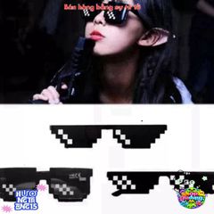 Kính Mát Thug Life 8-bit - Kính Mắt Hip Hop Thời Trang Độc Đáo Cho Nam Nữ - Phong Cách Cực Chất, Hot Trend 2022