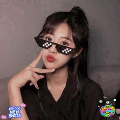 Kính Thug Life Nhiều Màu Sắc Phong Cách Minecraft - Kính Mát Thời Trang Cá Tính Dành Cho Nam Nữ Siêu Ngầu Giá Rẻ