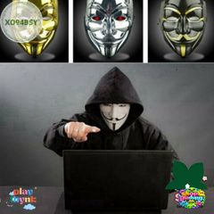 Mặt Nạ V for Vendetta Người Lớn - Mặt Nạ Halloween và Hóa Trang Cho Tiệc Fancy - Chất Liệu Nhựa An Toàn