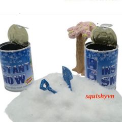 Bộ Tạo Slime Mây Tuyết Nhân Tạo - Nguyên Liệu Làm Slime Cao Cấp, Thích Hợp Cho Trẻ Em và Sinh Hoạt Nghệ Thuật