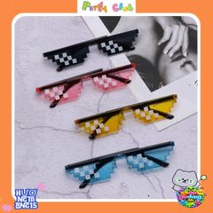 Kính Thug Life 6 Màu Phụ Kiện Chụp Hình Vui Nhộn - Dạo Cụ Tiệc Tùng Cho Trẻ Em & Người Lớn