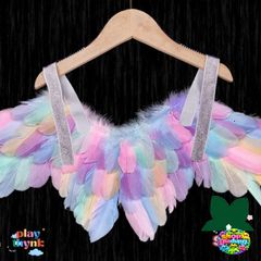 Cánh Đen & Trắng Gập Gọn Cosplay - Phụ Kiện Thời Trang Unisex Cho Đạo Cụ Biểu Diễn và Sân Khấu