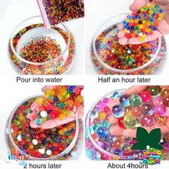Set 1000 Hạt Pha Lê Nhiều Màu Sắc Trang Trí Sảnh Trò - Hạt Nở Trong Suốt, Dùng Tiện Dụng Decor Nhà Cửa