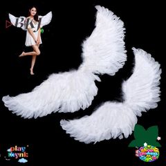 Cánh Thiên Thần Trắng Cho Bé - Lông Vũ Đẹp Nhẹ, Hoàn Hảo Dành Cho Tiệc Giáng Sinh, Hóa Trang, Đám Cưới, và Các Dịp Đặc Biệt