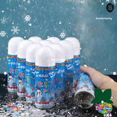Bình Xịt Tuyết Nhân Tạo - Hiệu Ứng Tuyết Giáng Sinh Trang Trí - Phụ Kiện Tổ Chức Tiệc Noël Ấm Áp, Sống Ảo Thú Vị