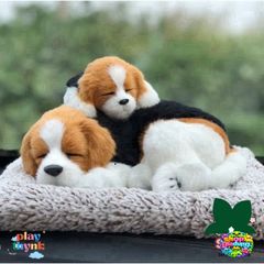 Thú Bông Khử Mùi Xe Hơi Chó Mèo - Phụ Kiện Ô Tô Dễ Thương Hút Mùi Than Hoạt Tính, Giữ Không Khí Tươi Mát