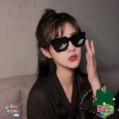 Kính Mát Thug Life Hiphop Dành Cho Nam - Phụ Kiện Rapper Âu Mỹ Dubai Chất Lượng Cao, Thời Trang Độc Đáo