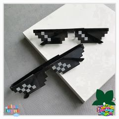 Kính Mát Mosaic Thug Life Cá Tính - Kính Chống UV, Độc Đáo Cho Nam Nữ, Thời Trang Disco Dancing